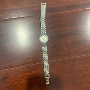 Silver Watch with Metal Bracelet